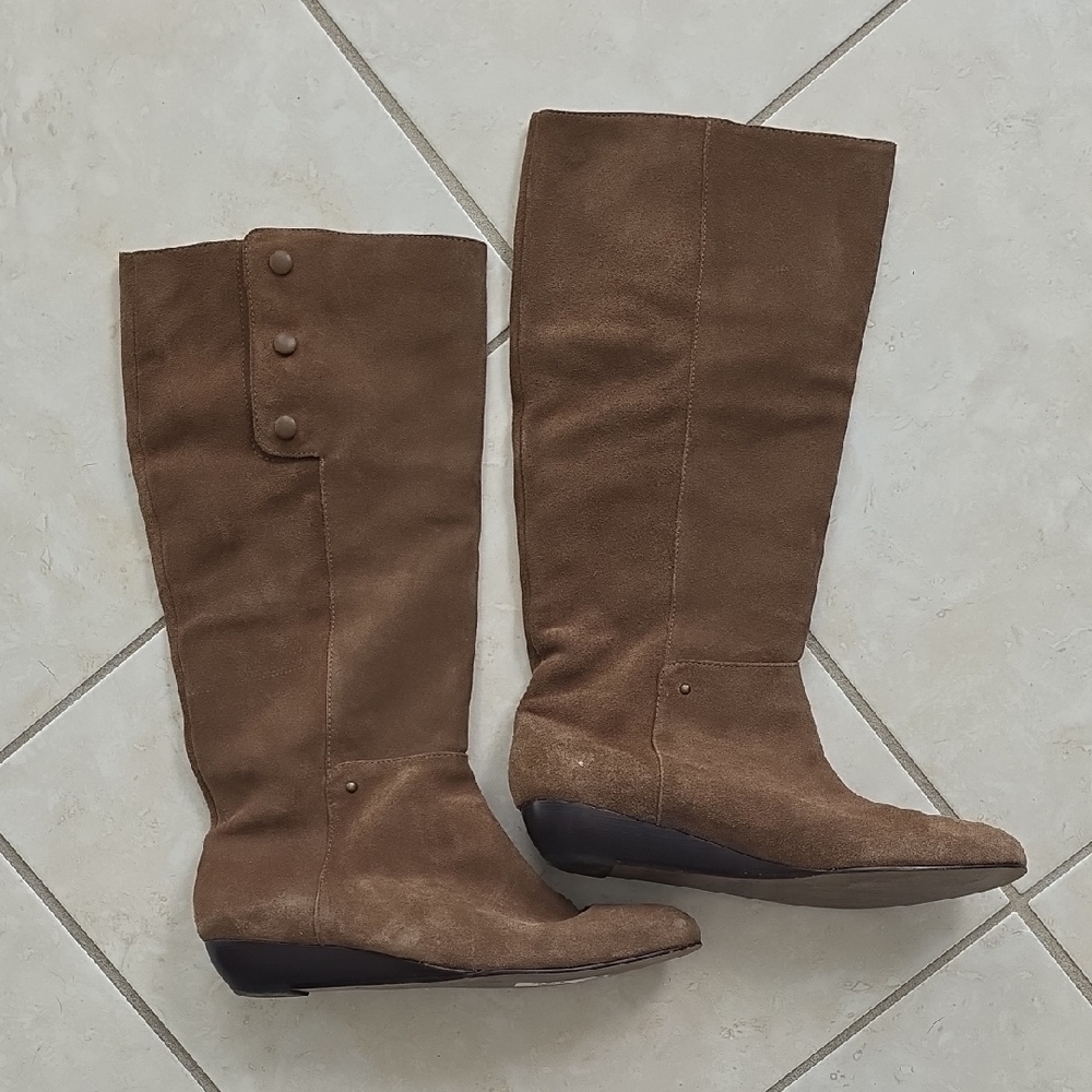 Banfi Zambrelli Elegant Brown Over the Knee Boots